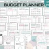 Main Printable Budget Planner Bundle: Finance, Savings & Debt Tracker (PDF Download A4/A5/Letter Size)