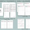 il_fullxfull.6991209611_qbii Printable Budget Planner Bundle: Finance, Savings & Debt Tracker (PDF Download A4/A5/Letter Size)